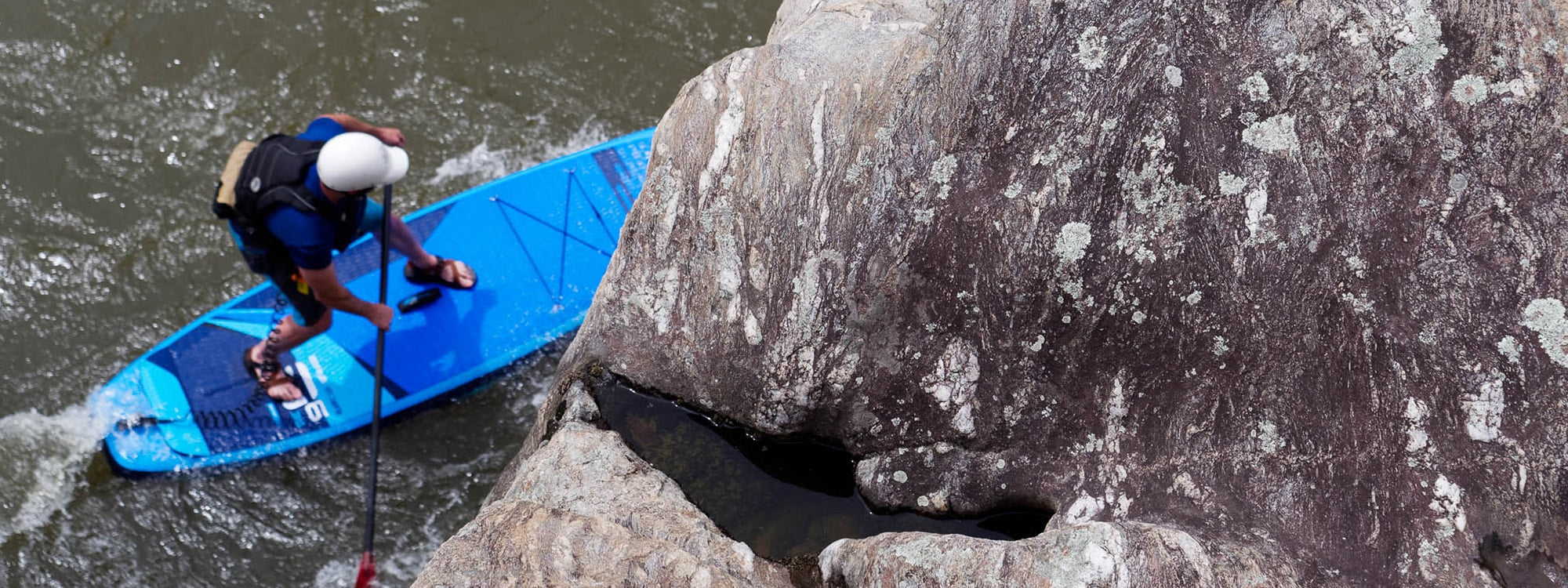 Whitewater SUP running  ERS