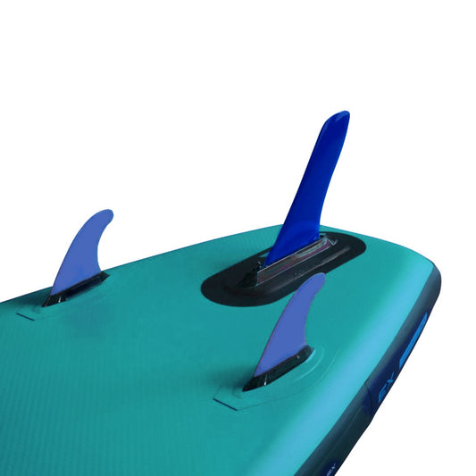 Earth River SUP DUAL 10-0 X3 (GEN 3) AQUA Inflatable Paddle Board (10'0"x33"x6")