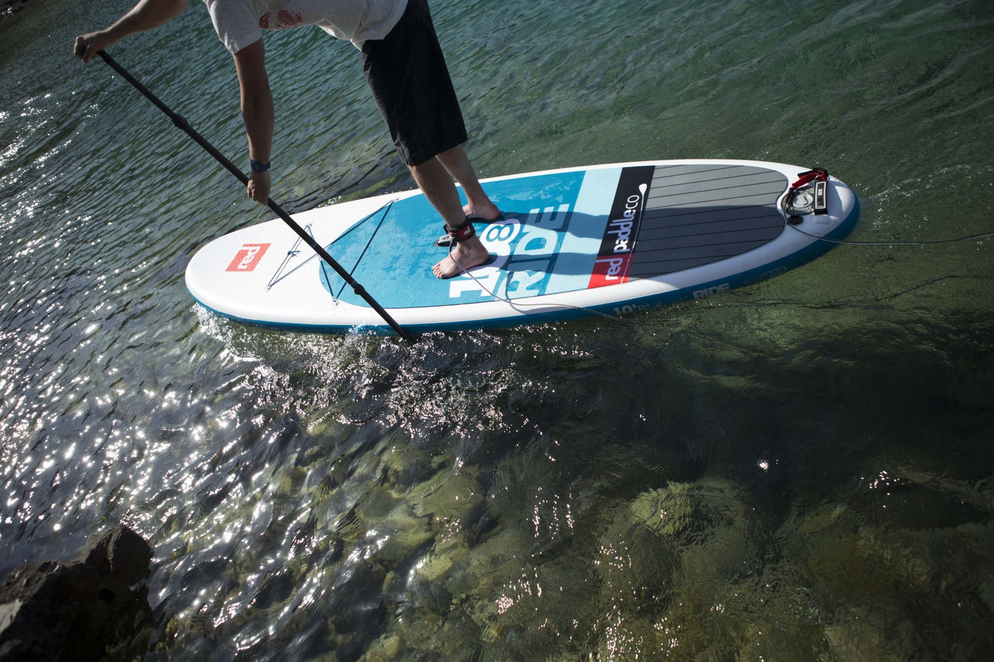 Red Paddle Co RIDE 10'8" x 34" Inflatable Stand Up Paddle Board 2015