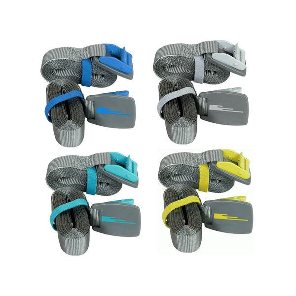 Earth River SUP Premium Cushioned Tie Down Straps (Two Straps)