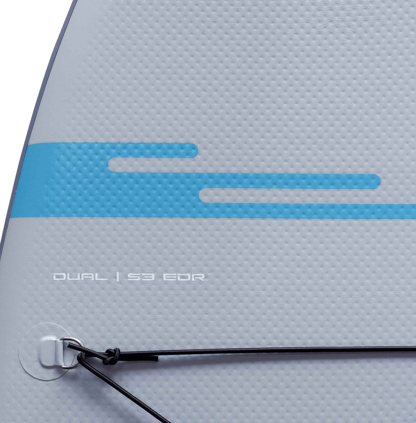 Earth River SUP DUAL 9-6 S3 (Model 2.1) AQUA GREY Inflatable Paddle Board (9'6"x31"x5")