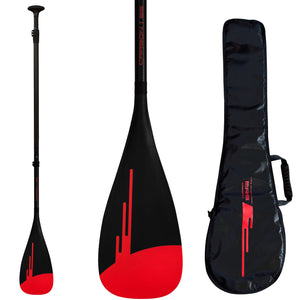 ERS CARBON 85 SUP PADDLE - 3 PIECE OR 1 PIECE OPTION (GEN3) - RED