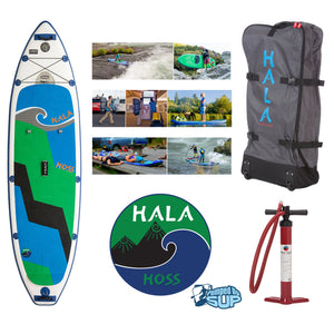 HALA CARBON HOSS Inflatable SUP (11'0" x 34" x 6")