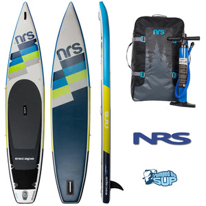 NRS ESCAPE 12'6"x30" Inflatable Stand Up Paddle Board SUP 2018