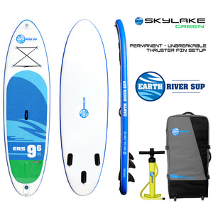 Earth River SUP 9-6 SKYLAKE GREEN™ Inflatable Paddle Board 2018 (9'6"x31"x5")