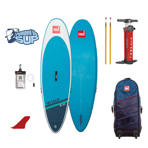 Red Paddle Co 8'10" WHIP Inflatable SUP 2022