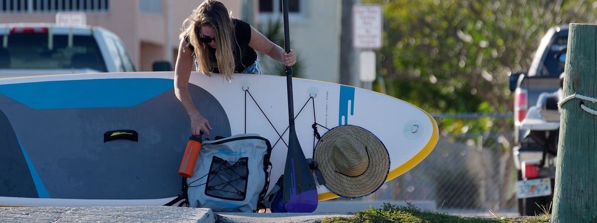 Paddleboarding Essentials:  What to Bring and How To Keep Your Belongings Safe