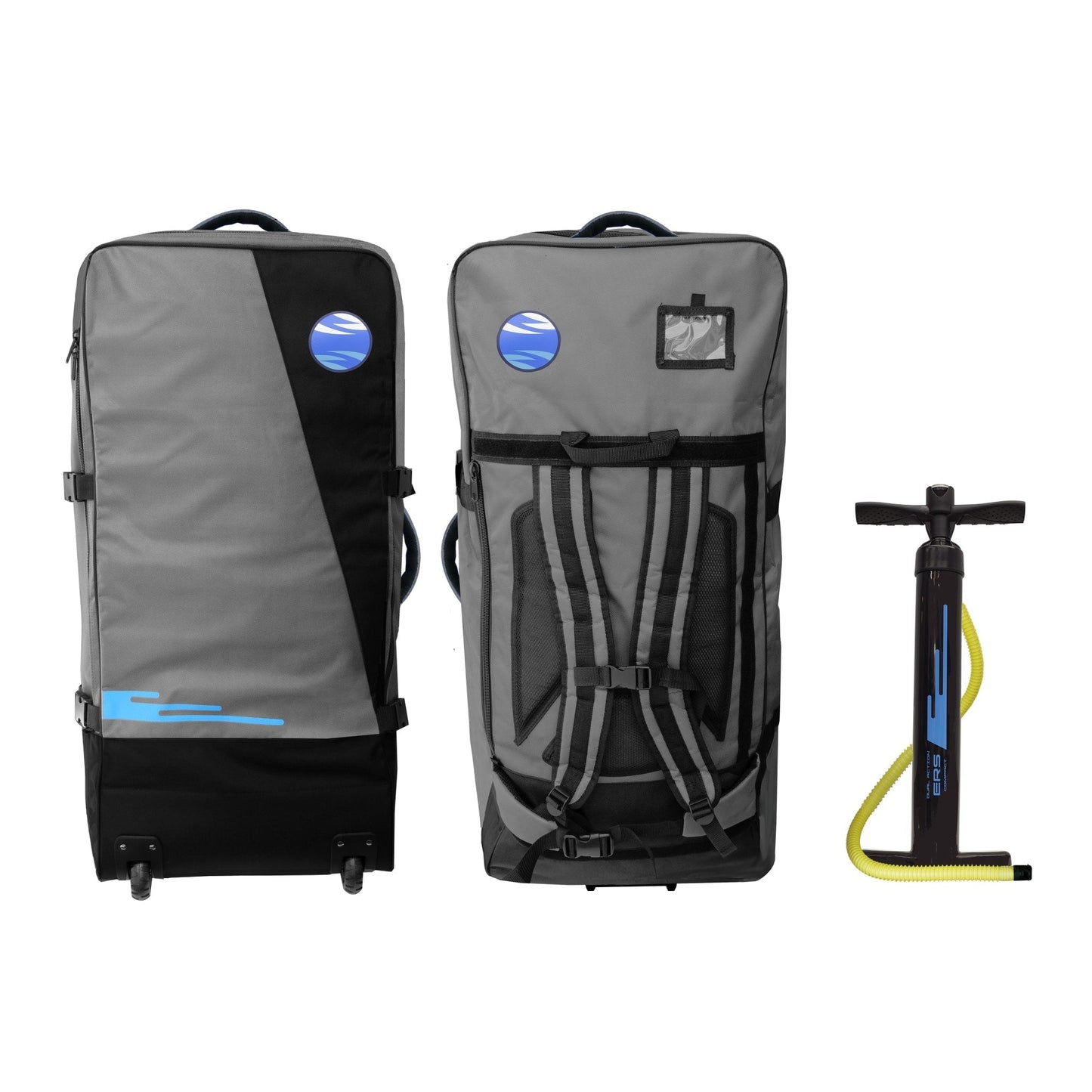 Earth River SUP DUAL 10-7 S3 (MODEL 2.1) AQUA GREY Inflatable Paddle Board - Display Model RESERVED