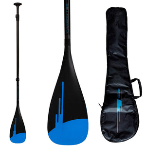 ERS CARBON 85 SUP PADDLE - 3 PIECE OR 1 PIECE OPTION (GEN-3) - BLUE (Display) RESERVED