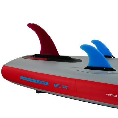 Earth River SUP DUAL 10-0 X3 (GEN 3) CODE RED Inflatable Paddle Board (10'0"x33"x6")