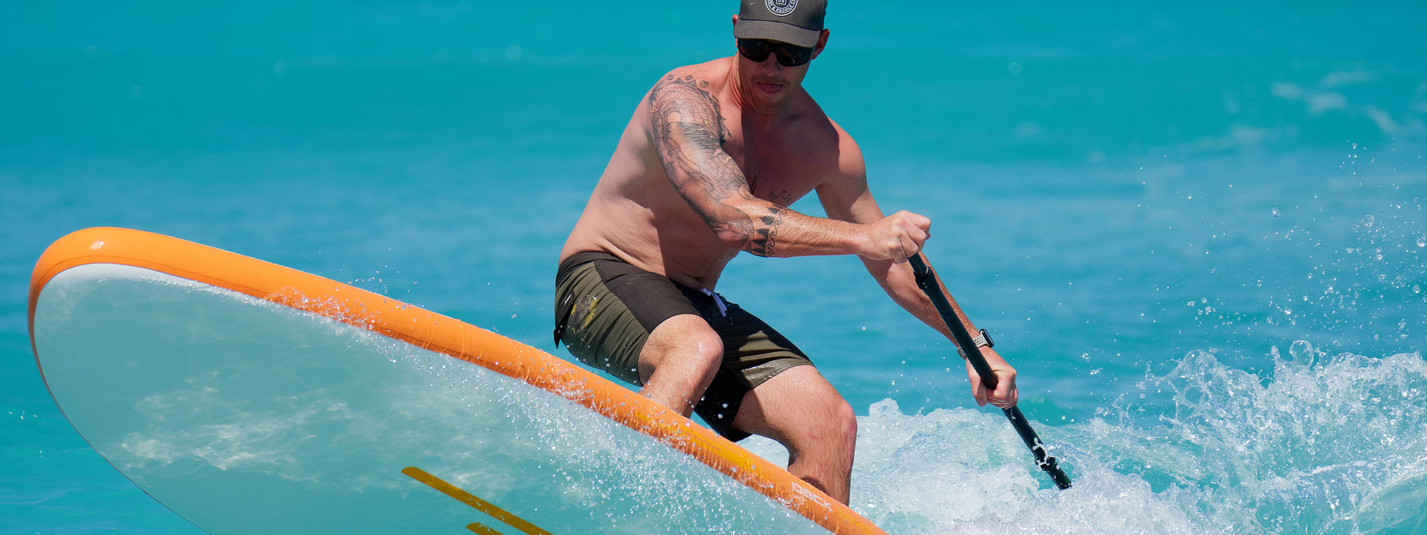 Performance Earth River SUP Board in waves