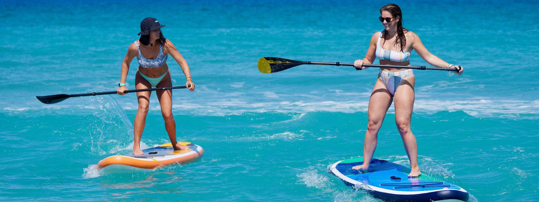 SUP Paddle Board - Doppelhub Luftpumpe für Paddle Boards - bis 2 bar –  Apollo Funsport