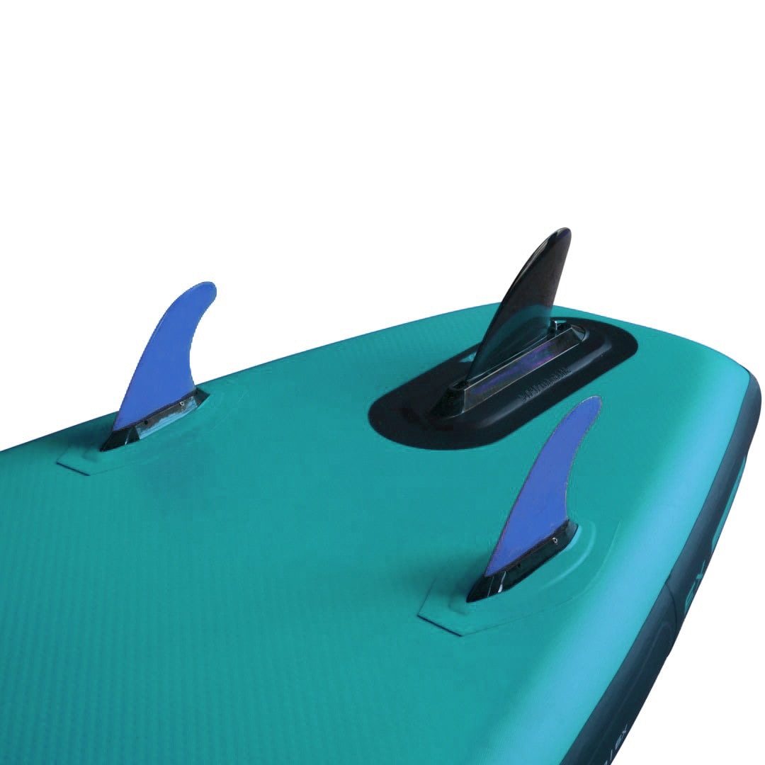 Earth River SUP DUAL 10-0 X3 (GEN 3) AQUA Inflatable Paddle Board (10'0"x33"x6")