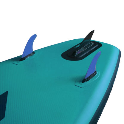 Earth River SUP DUAL 10-0 X3 (GEN 3) AQUA Inflatable Paddle Board (10'0"x33"x6")