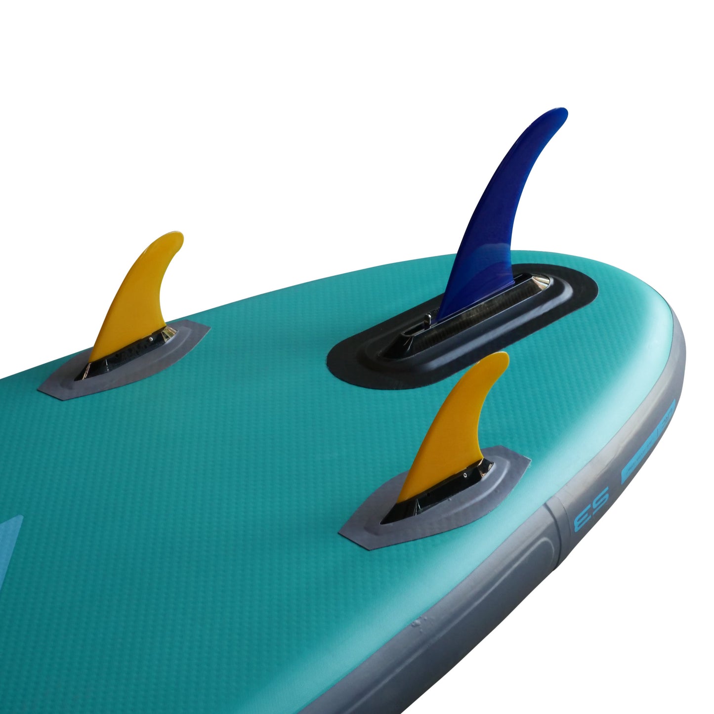 Earth River SUP DUAL 10-7 S3 (MODEL 2.1) AQUA GREY Inflatable Paddle Board (10'7"x32"x5")