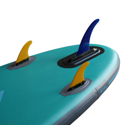 Earth River SUP DUAL 10-7 S3 (MODEL 2.1) AQUA GREY Inflatable Paddle Board (10'7"x32"x5")