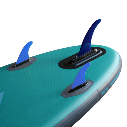 Earth River SUP DUAL 9-6 S3 (GEN 3) AQUA Inflatable Paddle Board (9'6"x31"x5")