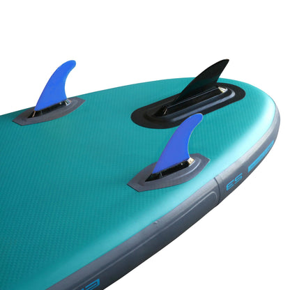 Earth River SUP DUAL 9-6 S3 (GEN 3) AQUA Inflatable Paddle Board (9'6"x31"x5")