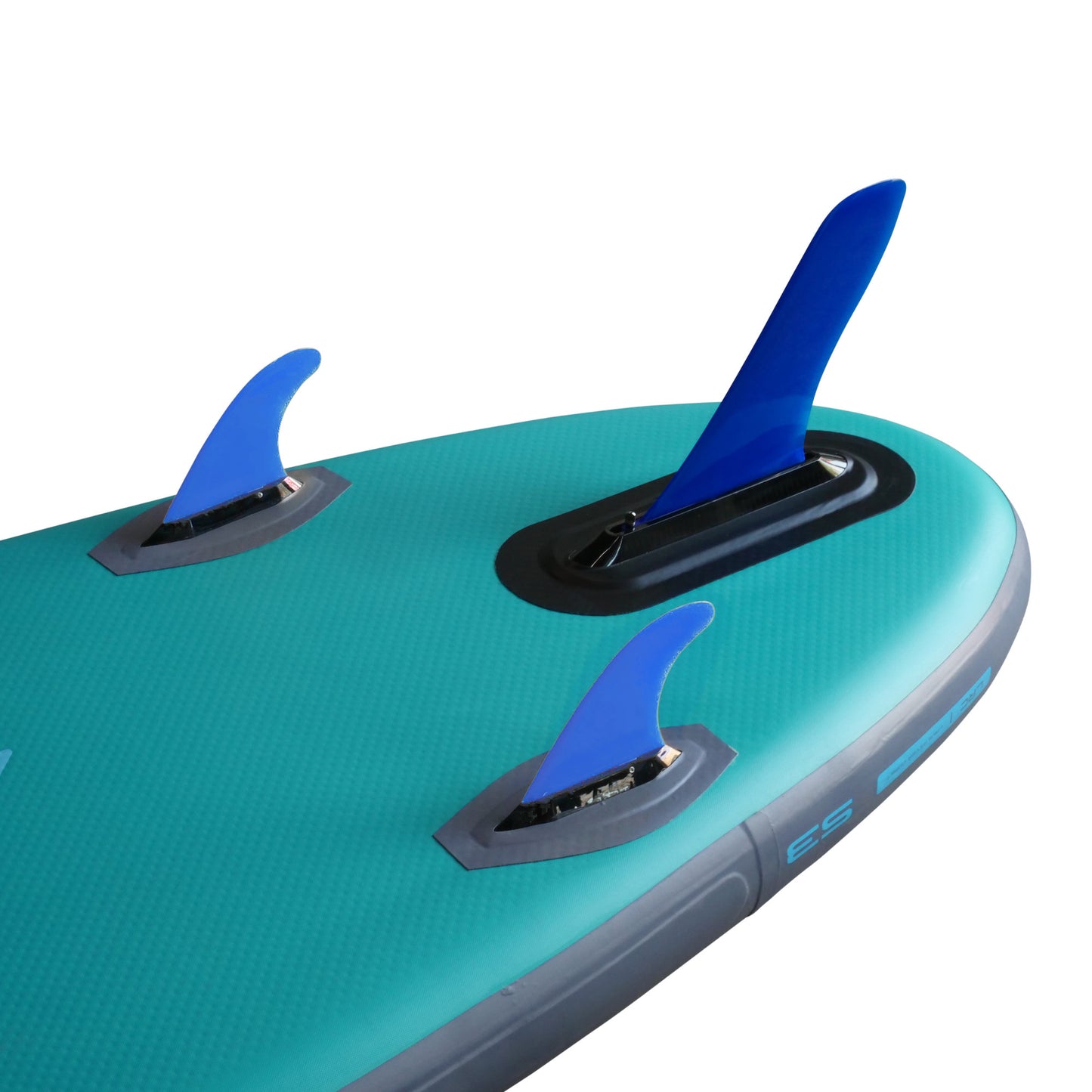 Earth River SUP DUAL 9-6 S3 (GEN 3) AQUA Inflatable Paddle Board (9'6"x31"x5")