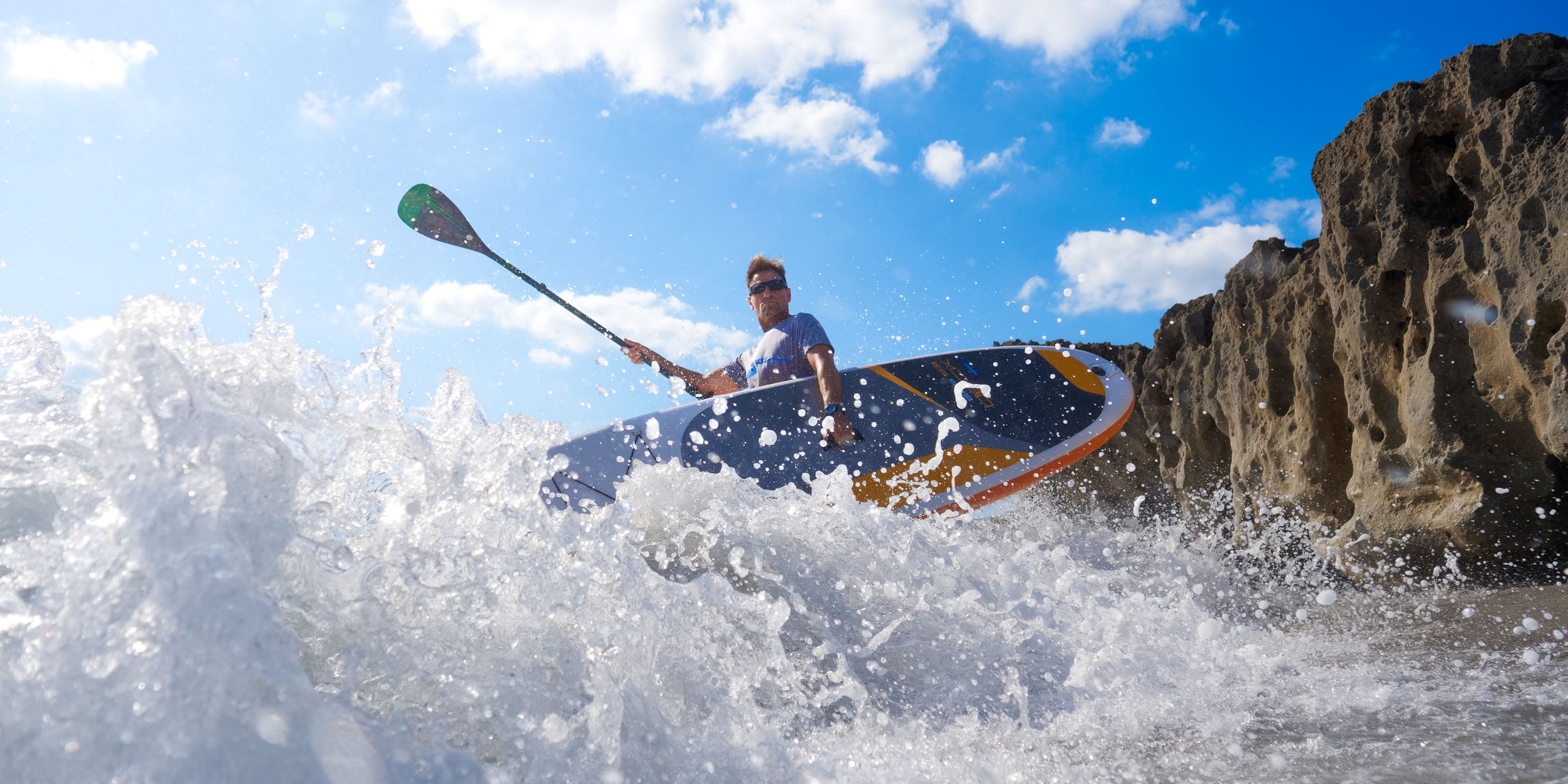 Pumped Up SUP inflatable paddle board shop storefront