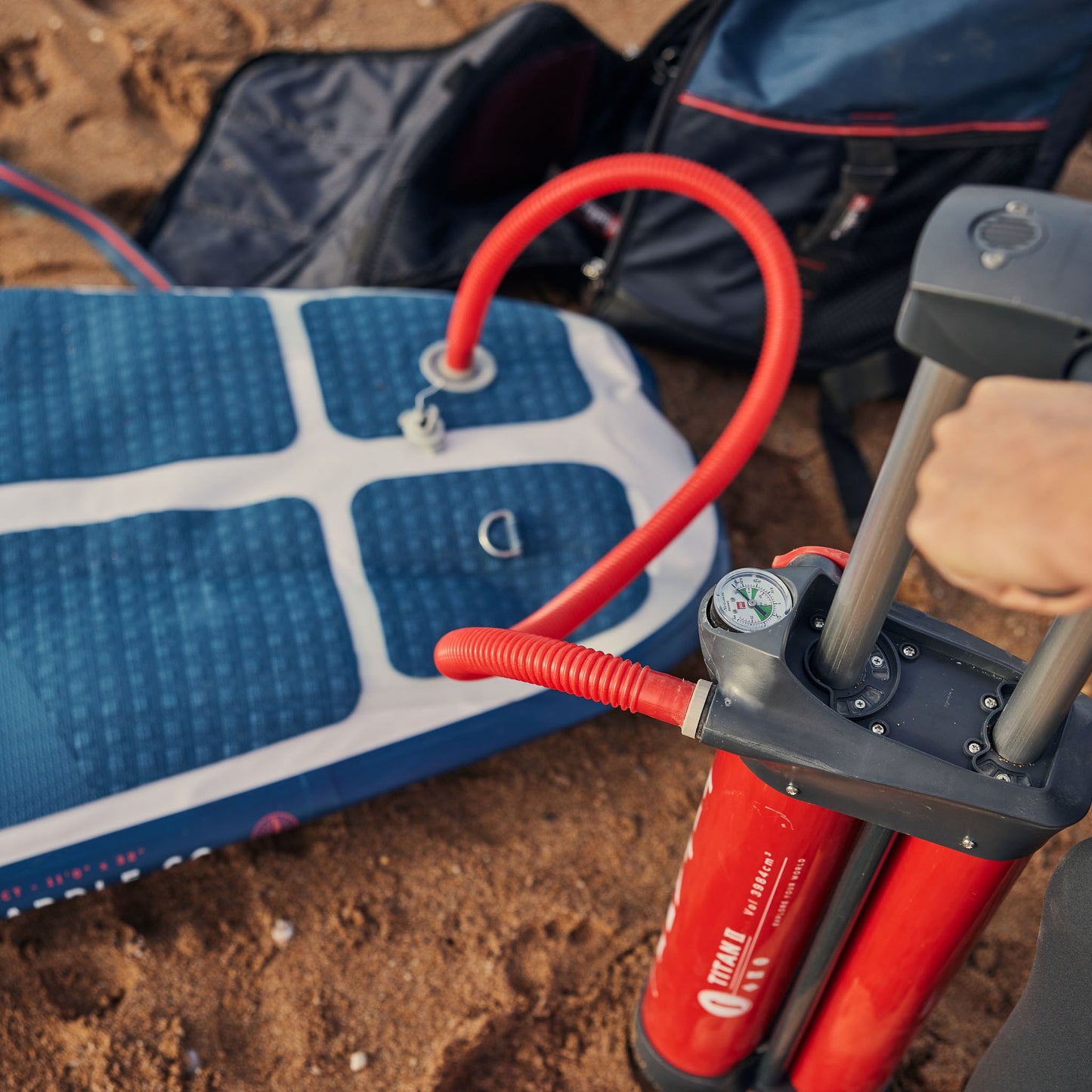 Red Paddle Co 11’0 COMPACT Inflatable Travel SUP Package