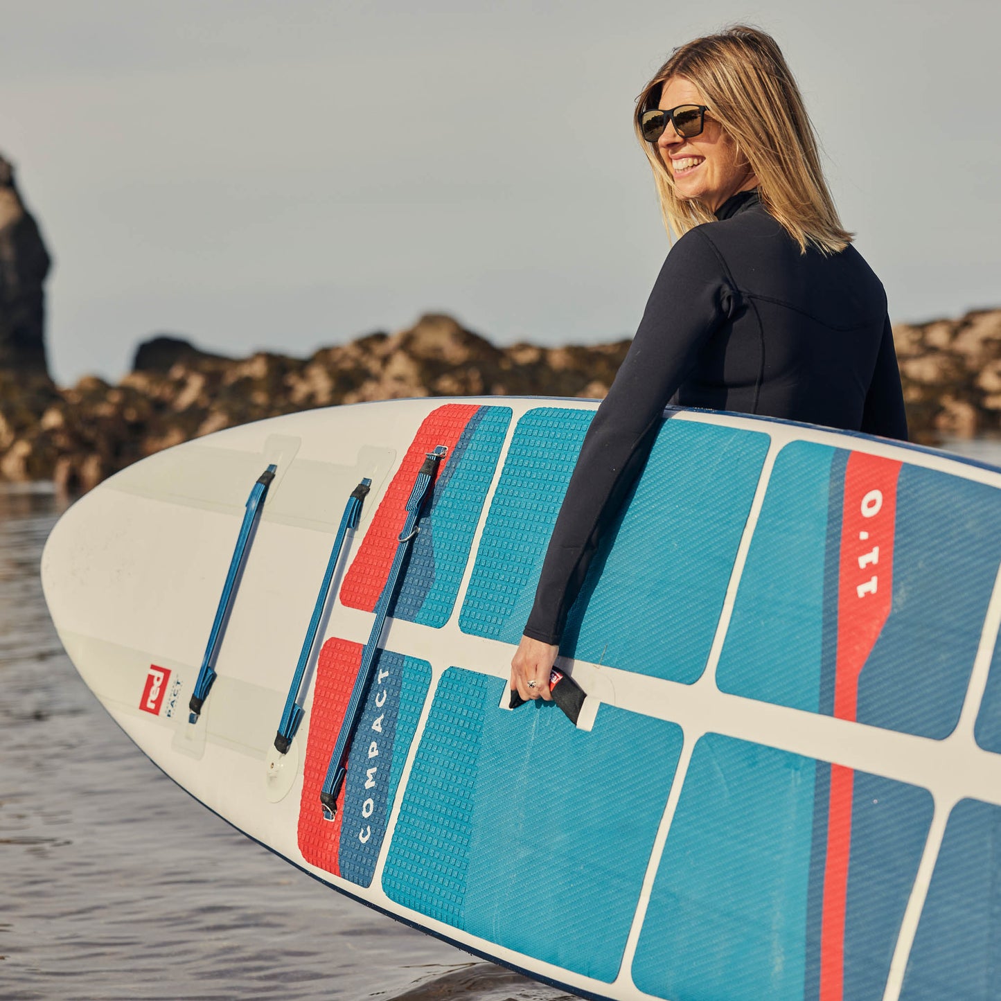 Red Paddle Co 11’0 COMPACT Inflatable Travel SUP Package