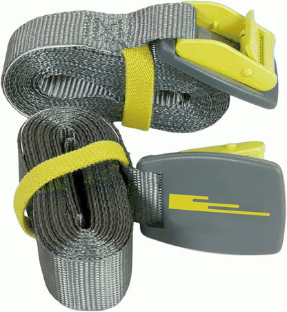 E-Subscriber DEAL (Limited Stock) - Earth River SUP Premium Cushioned Tie Down Straps - (Two Straps)