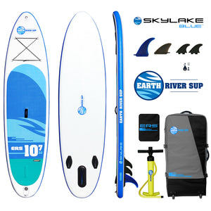 Earth River SUP 10-7 SKYLAKE BLUE™ Inflatable Paddle Board 2018 (10'7"x32"x5")