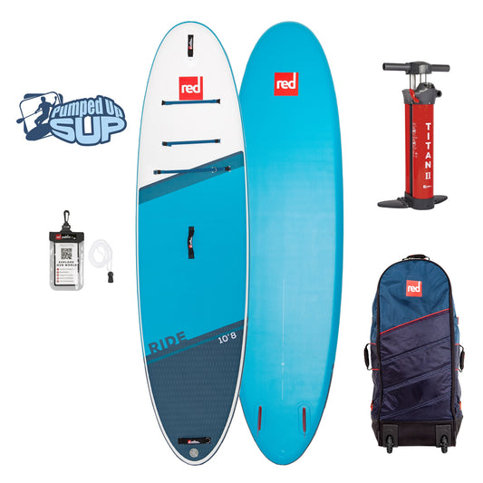 Red Paddle Co 10’8 Ride Inflatable SUP 2022