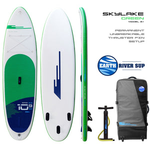 Earth River SUP SKYLAKE 10-9 S3 (MODEL 2.1) GREEN Inflatable Paddle Board