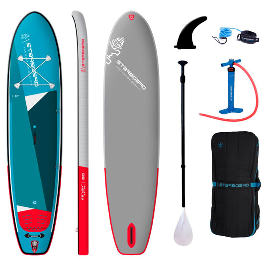 Starboard iGO ZEN SC Inflatable SUP With Paddle (11'2"x31"x5.5")