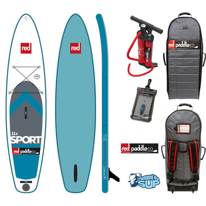 SALE - Red Paddle Co SPORT MSL 11'3"x32" Inflatable Stand Up Paddle Board SUP 2017