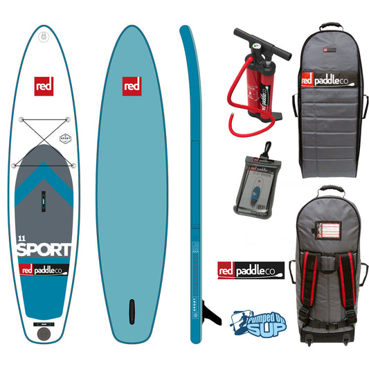 Red Paddle Co SPORT MSL 11'x30" Inflatable Stand Up Paddle Board SUP 2017
