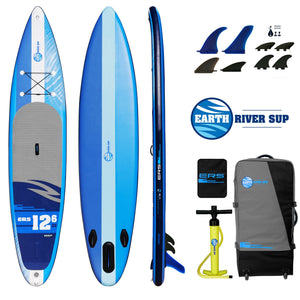 Reserved  - Earth River SUP 12-6 V3 Inflatable Paddle Board 2019/2020 (12'6"x32"x6")