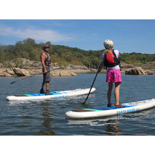 Earth River SUP 12'6"x32" Inflatable Stand Up Paddle Board 2016 - RED Badge