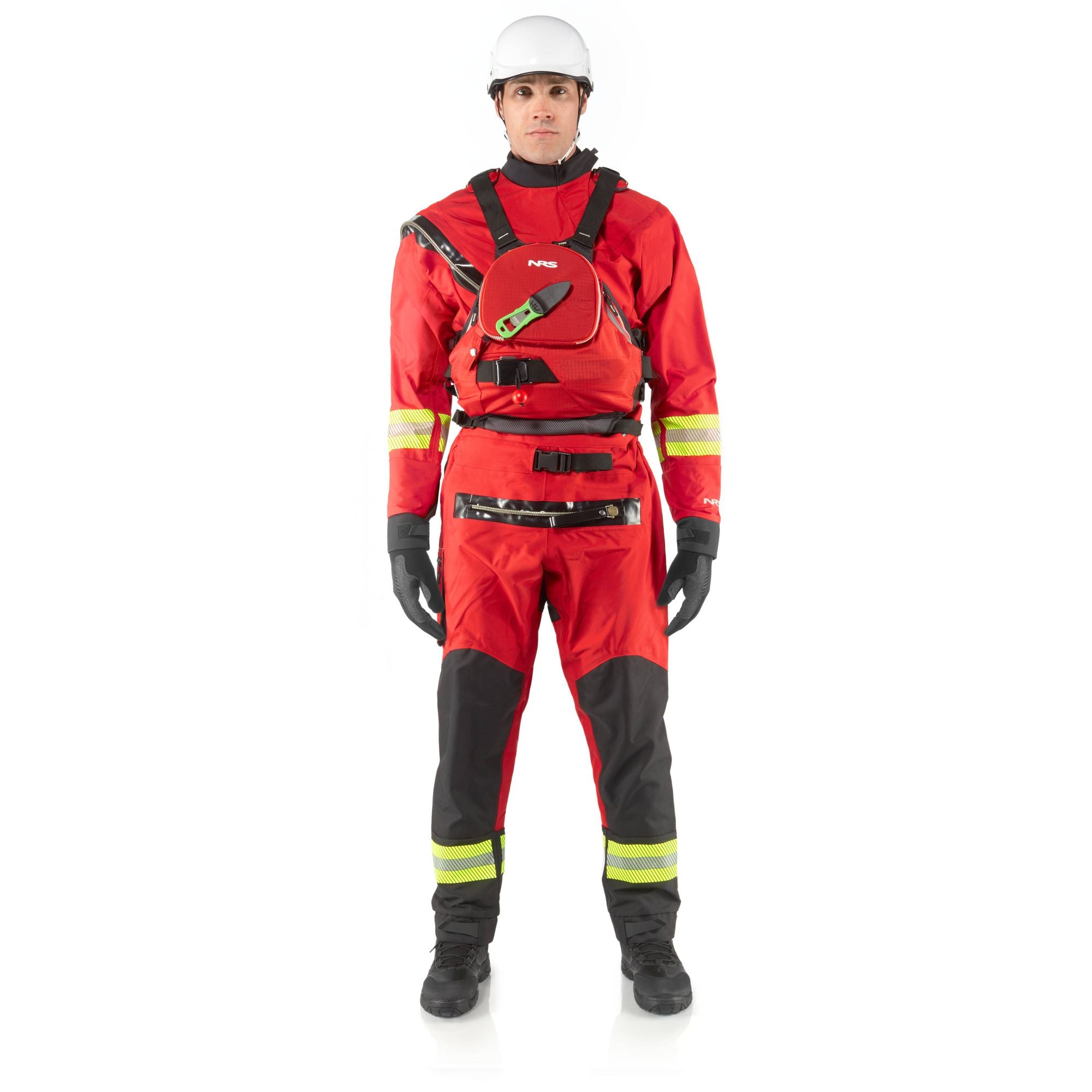NRS ZEN RESCUE PFD Life Jacket - Red – Pumped Up Sup