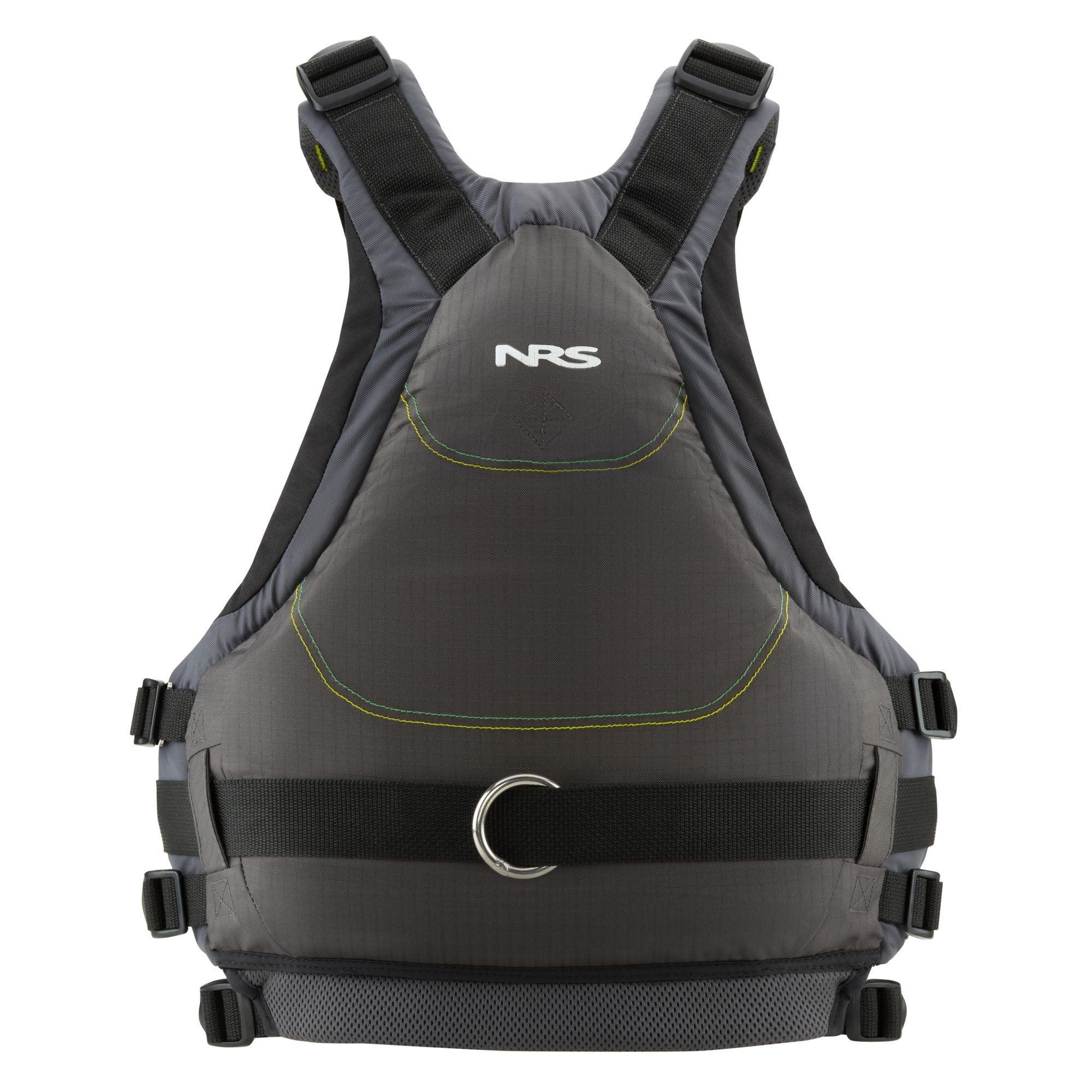 NRS ZEN RESCUE PFD Life Jacket - Charcoal | Lime – Pumped Up Sup