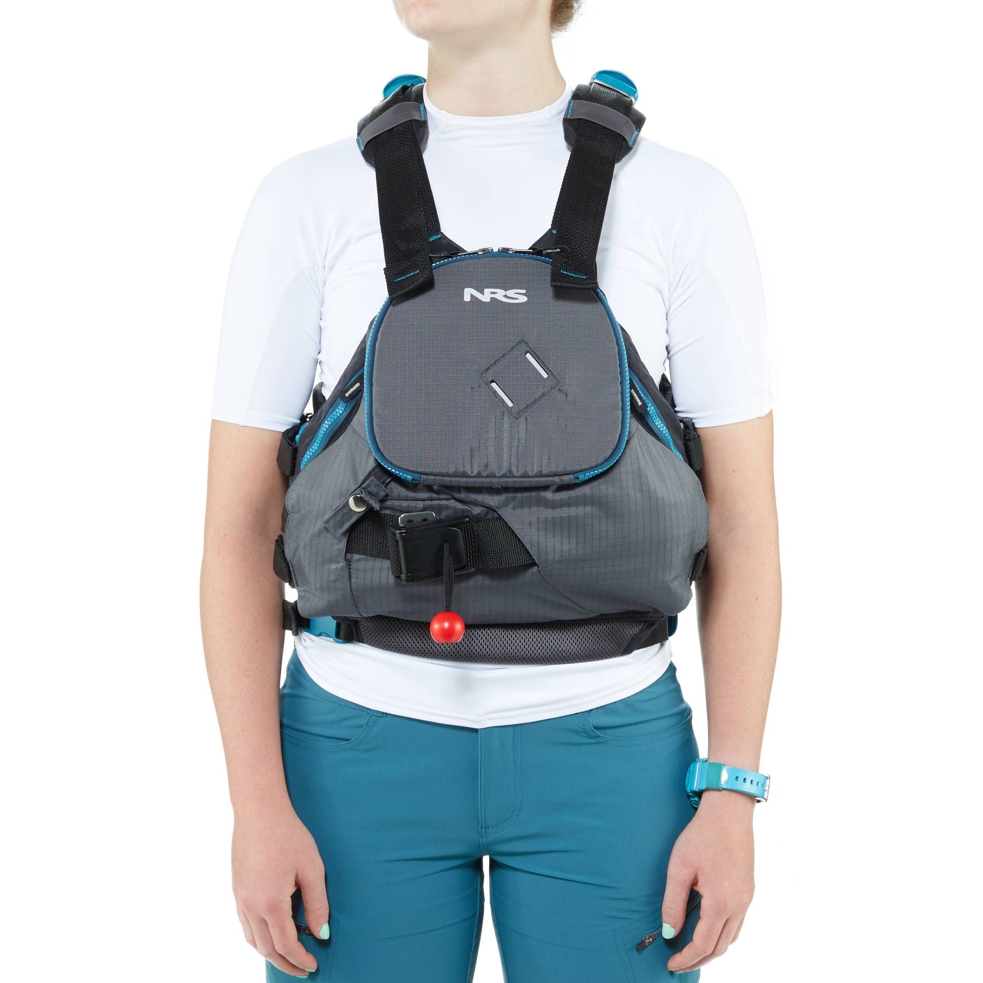 NRS ZEN RESCUE PFD Life Jacket - Charcoal | Teal
