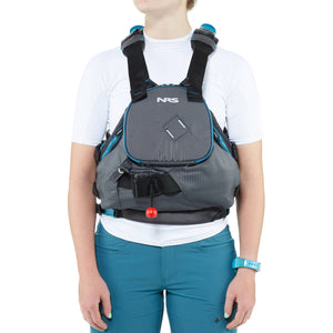 NRS ZEN RESCUE PFD Life Jacket - Charcoal | Teal