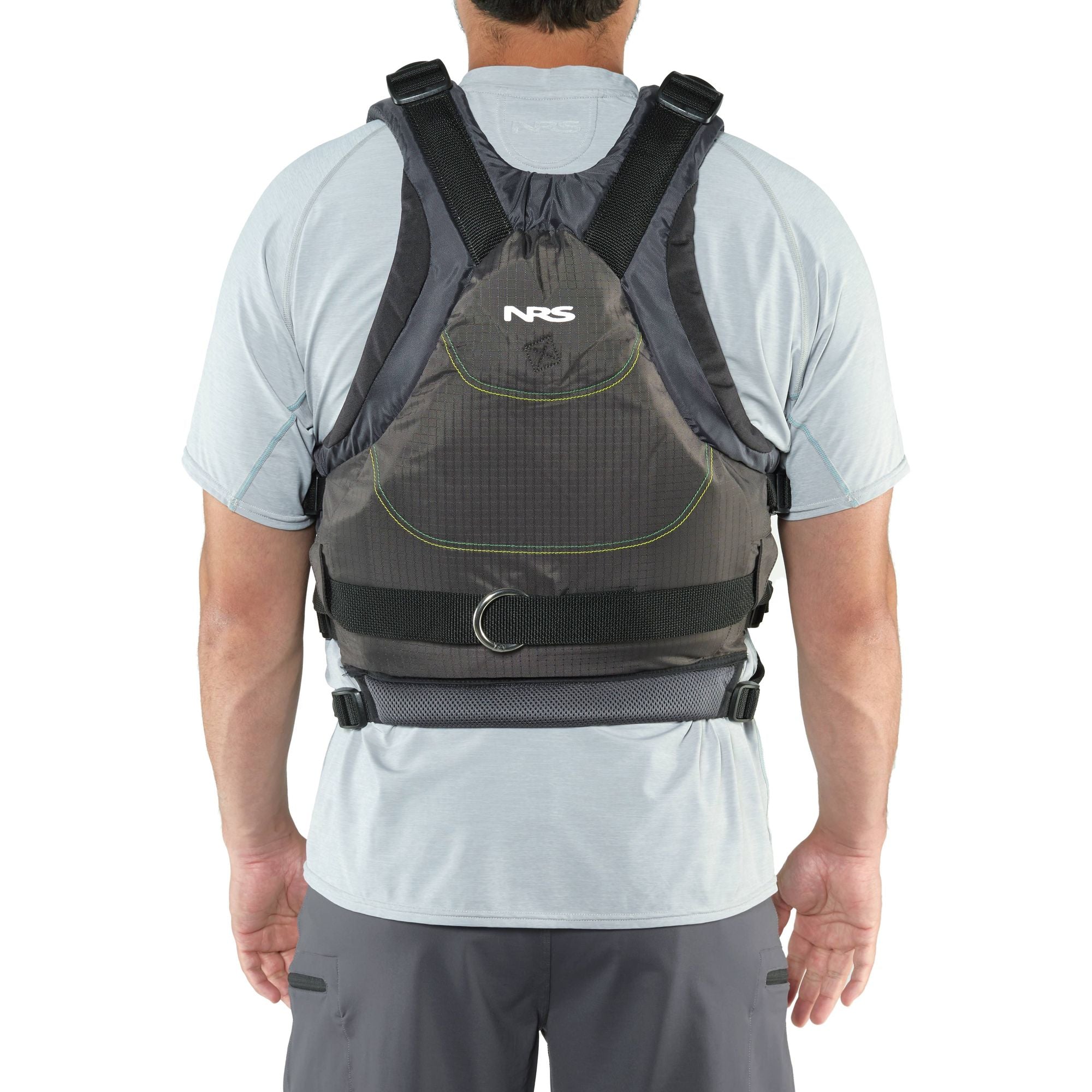 NRS ZEN RESCUE PFD Life Jacket - Charcoal | Lime – Pumped Up Sup