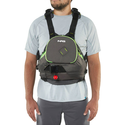 NRS ZEN RESCUE PFD Life Jacket - Charcoal | Lime
