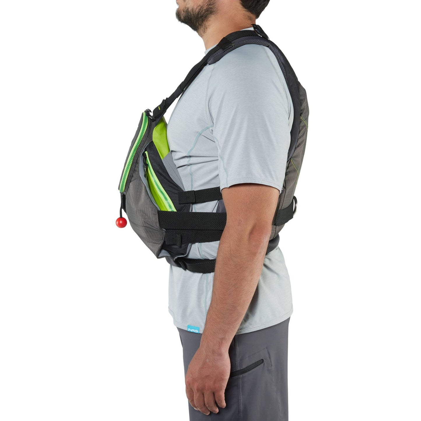 NRS ZEN RESCUE PFD Life Jacket - Charcoal | Lime
