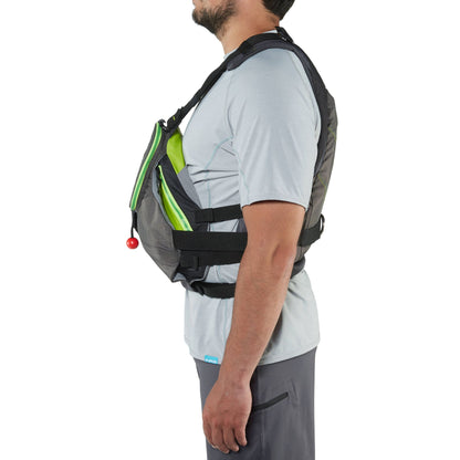 NRS ZEN RESCUE PFD Life Jacket - Charcoal | Lime