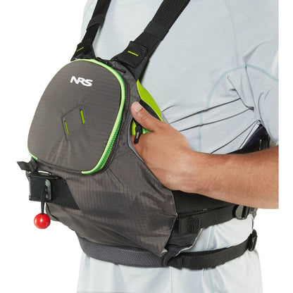 NRS ZEN RESCUE PFD Life Jacket - Charcoal | Lime
