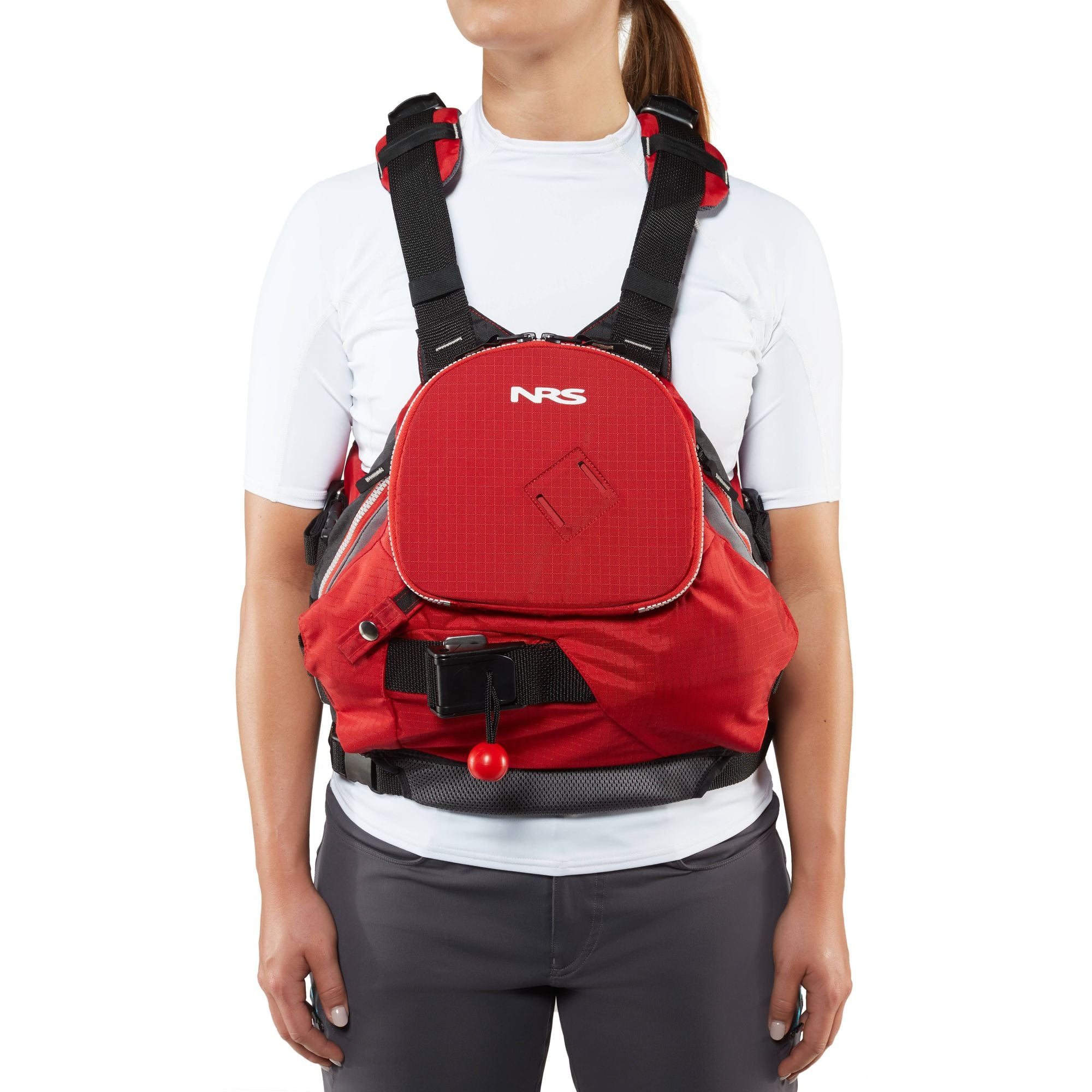NRS ZEN RESCUE PFD Life Jacket - Red – Pumped Up Sup