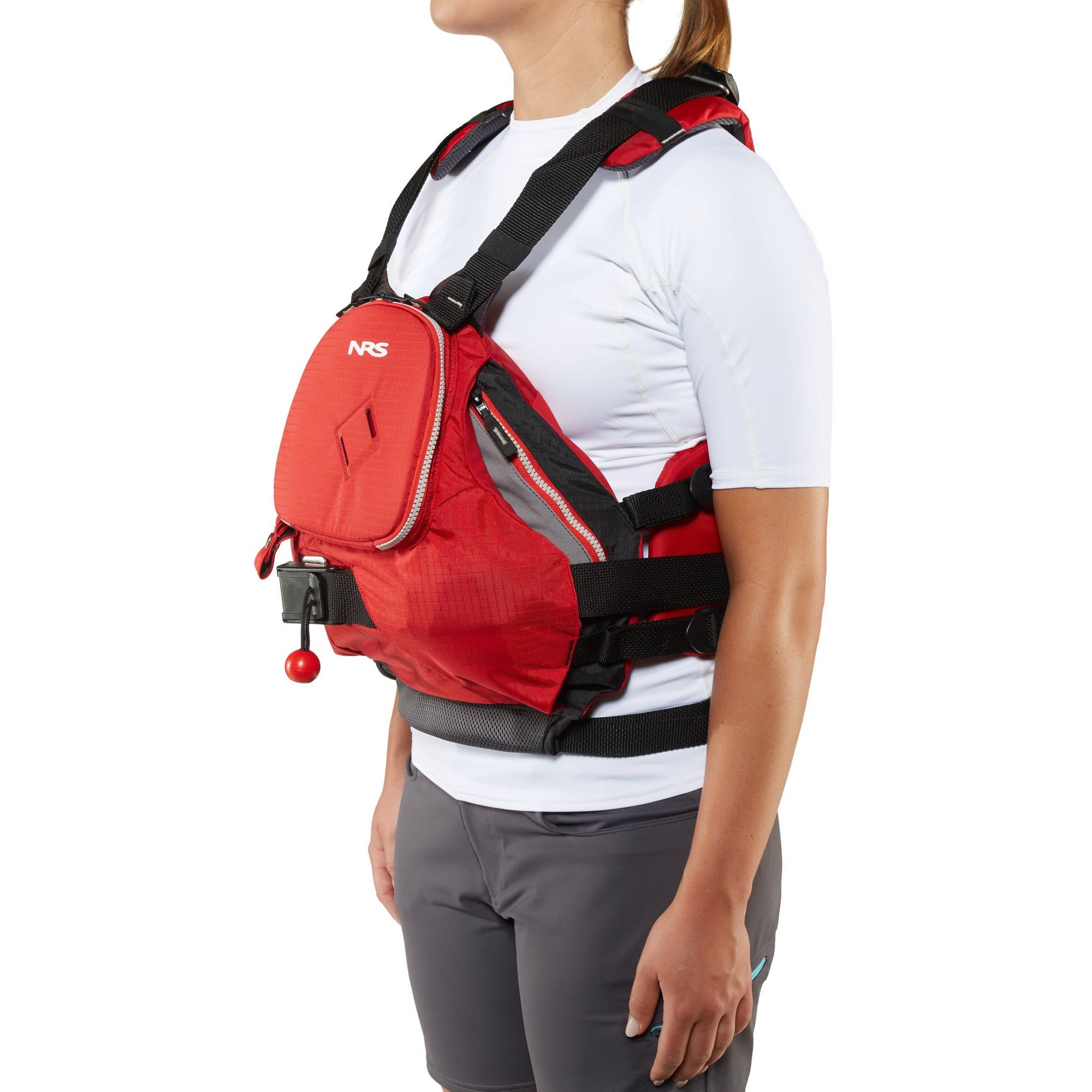 NRS ZEN RESCUE PFD Life Jacket - Red – Pumped Up Sup
