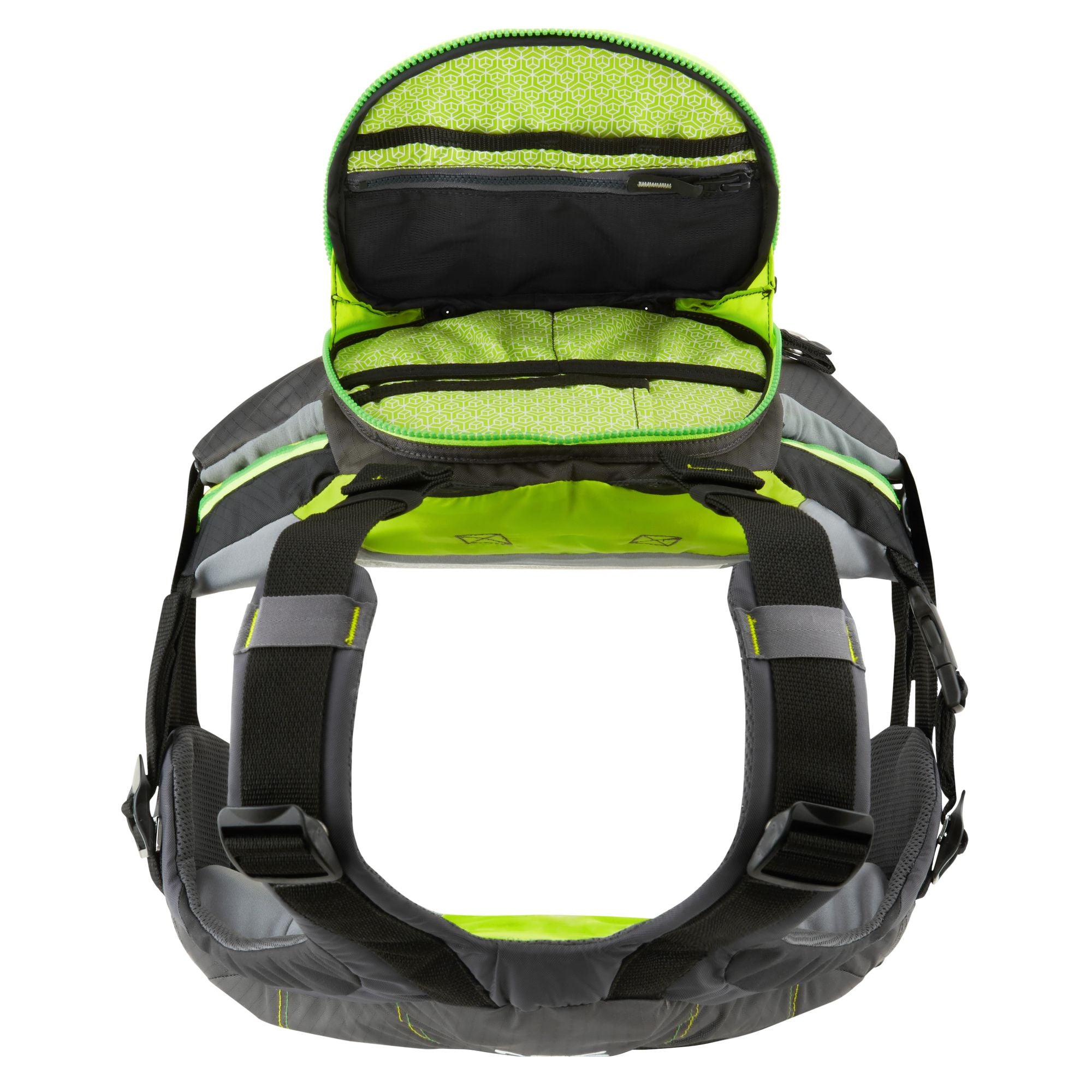 NRS ZEN RESCUE PFD Life Jacket - Charcoal | Lime