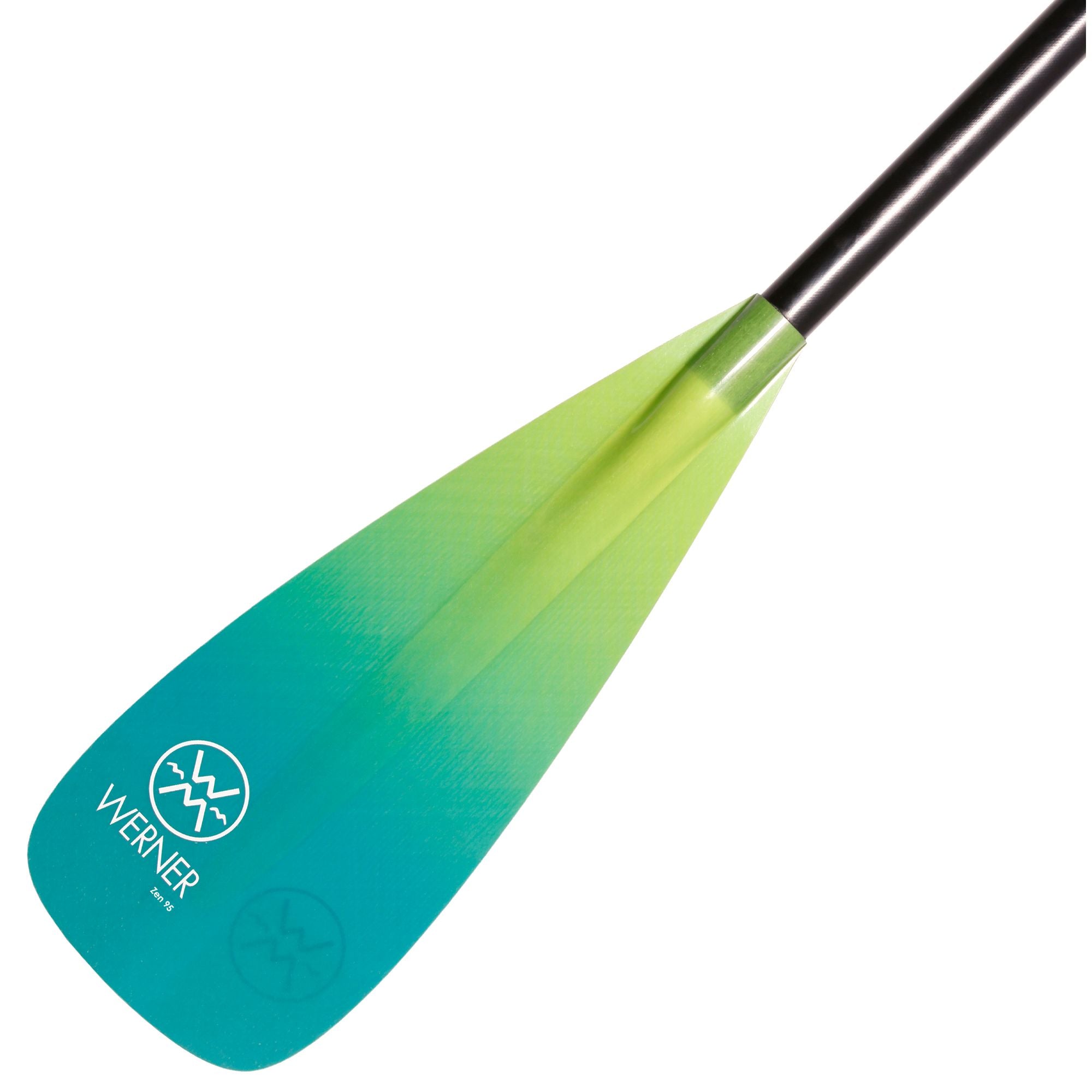 Werner ZEN 95 - 3 Piece Travel SUP Paddle (Caribbean)
