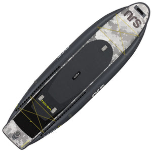 NRS HERON FISHING 11'0"x39" Inflatable Stand Up Paddle Board SUP - Camo Edition