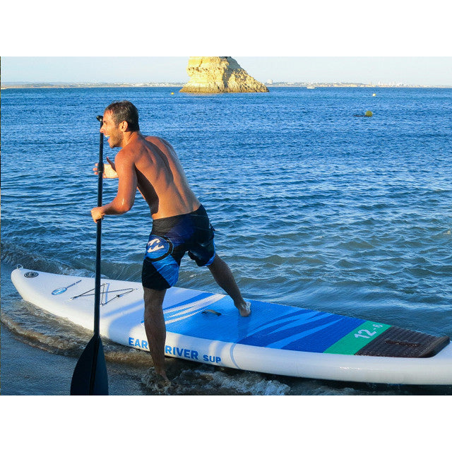 Earth River SUP 12'6"x32" Inflatable Stand Up Paddle Board 2016 - RED Badge